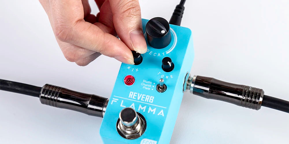 FLAMMA FC02 - 3 MODOS DE REVERB