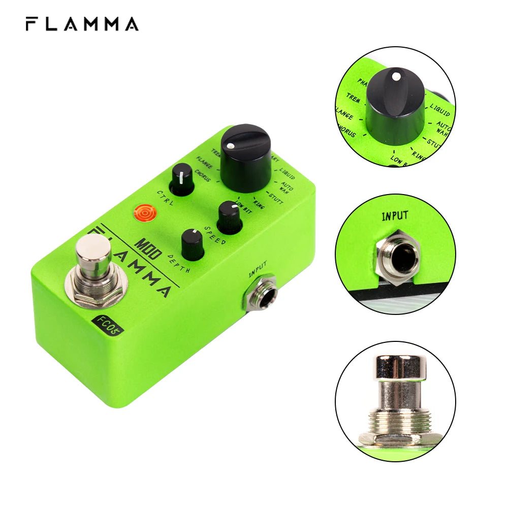 FLAMMA FC05 - PEDAL MULTI EFEITOS