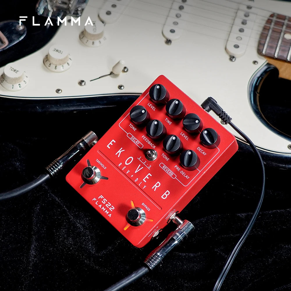 FLAMMA FS22 EKOVERB DUAL REVERB E DELAY COM FREEZE