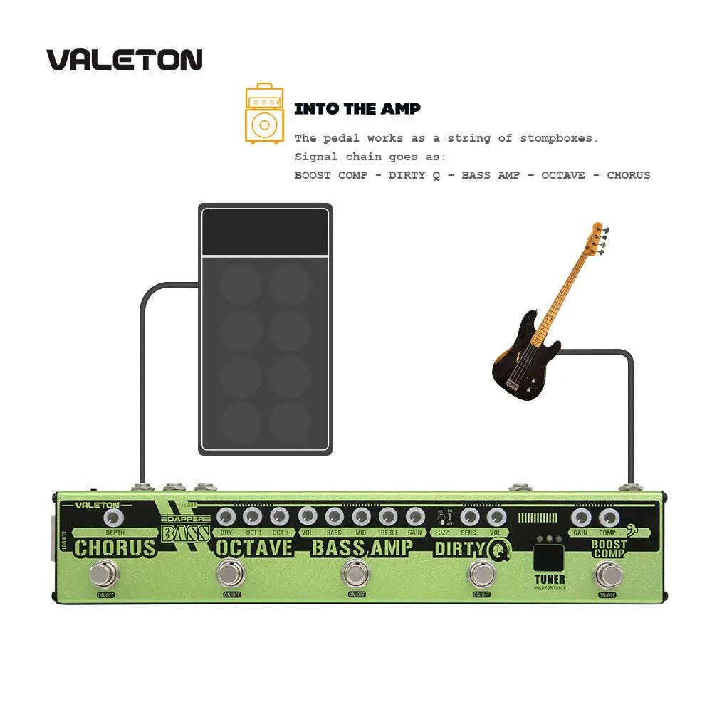 VALETON DAPPER BASS VES-2