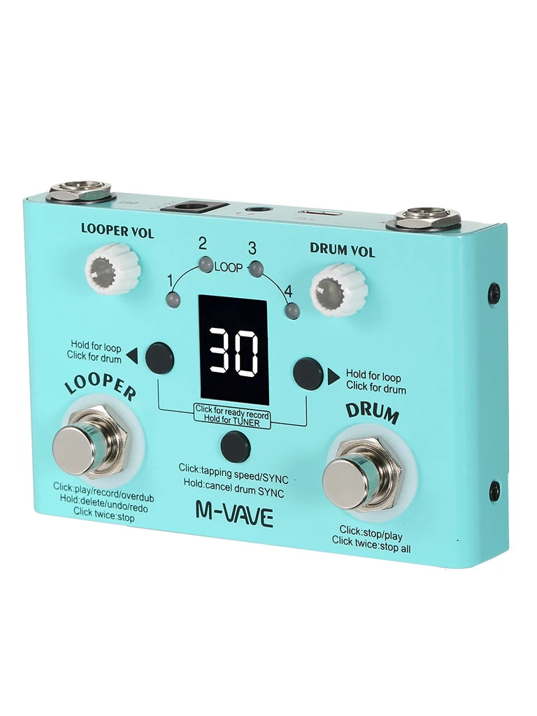 M-VAVE LOOPER E DRUM MACHINE