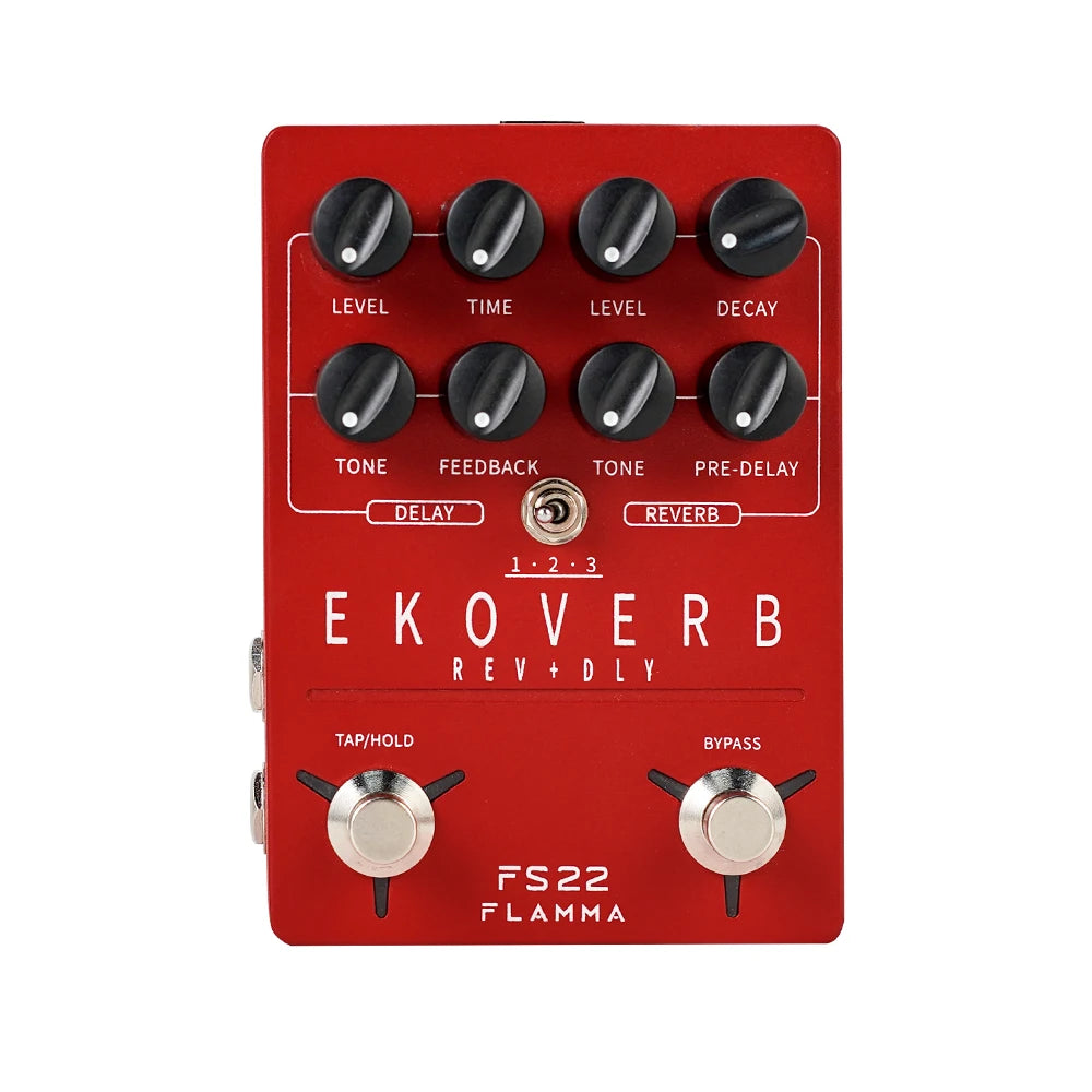 FLAMMA FS22 EKOVERB DUAL REVERB E DELAY COM FREEZE