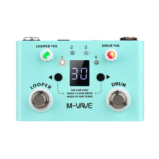 M-VAVE LOOPER E DRUM MACHINE