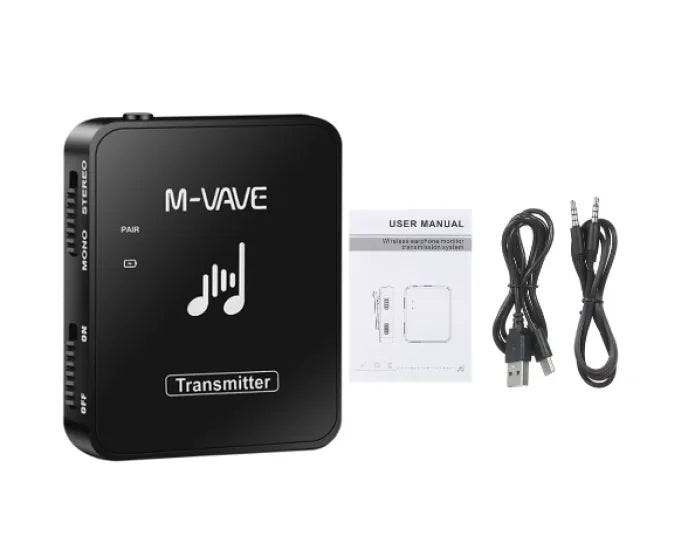 M-VAVE - TRANSMISSOR SEM FIO PARA FONE DE OUVIDO